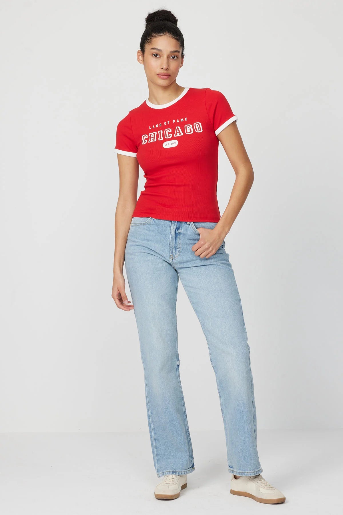 Women's Ribbed T-shirt