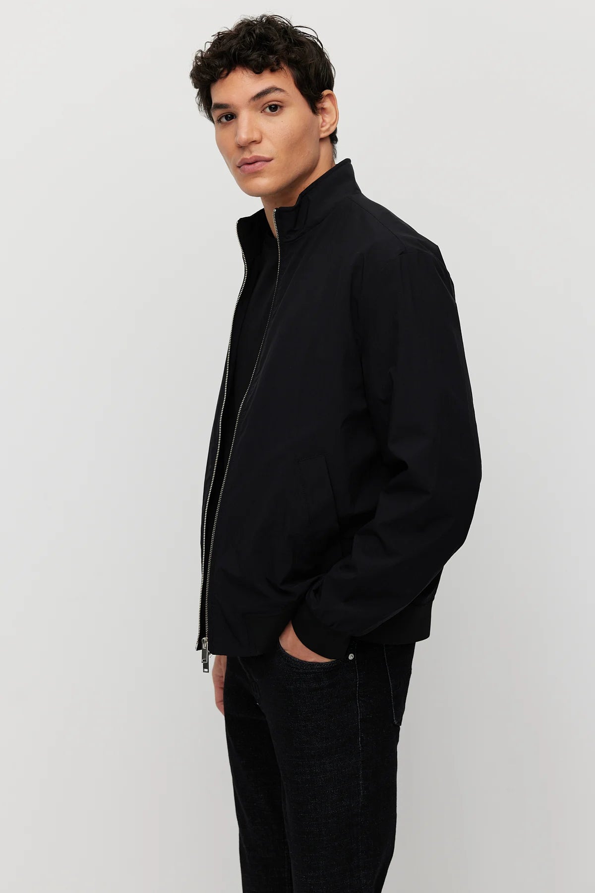 Men's Straight Cut Double Zip Jacket