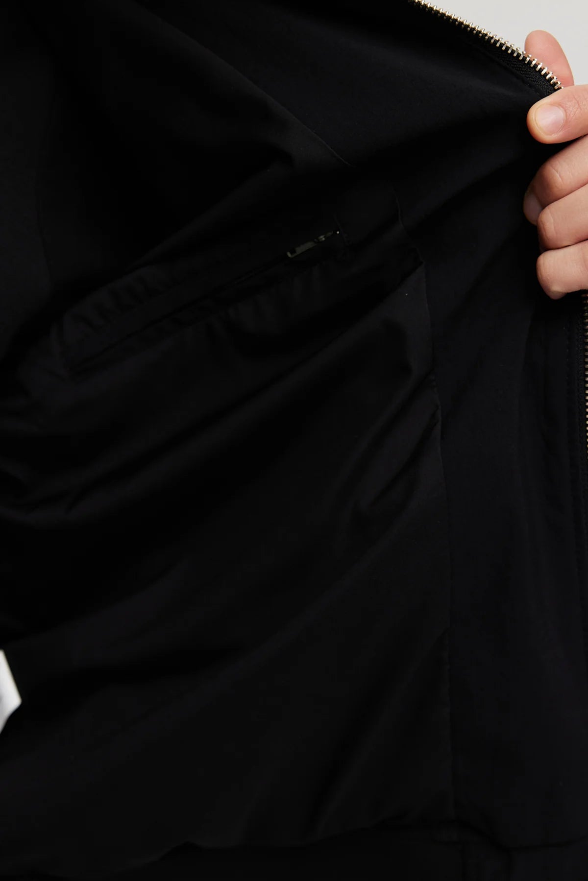 Men's Straight Cut Double Zip Jacket