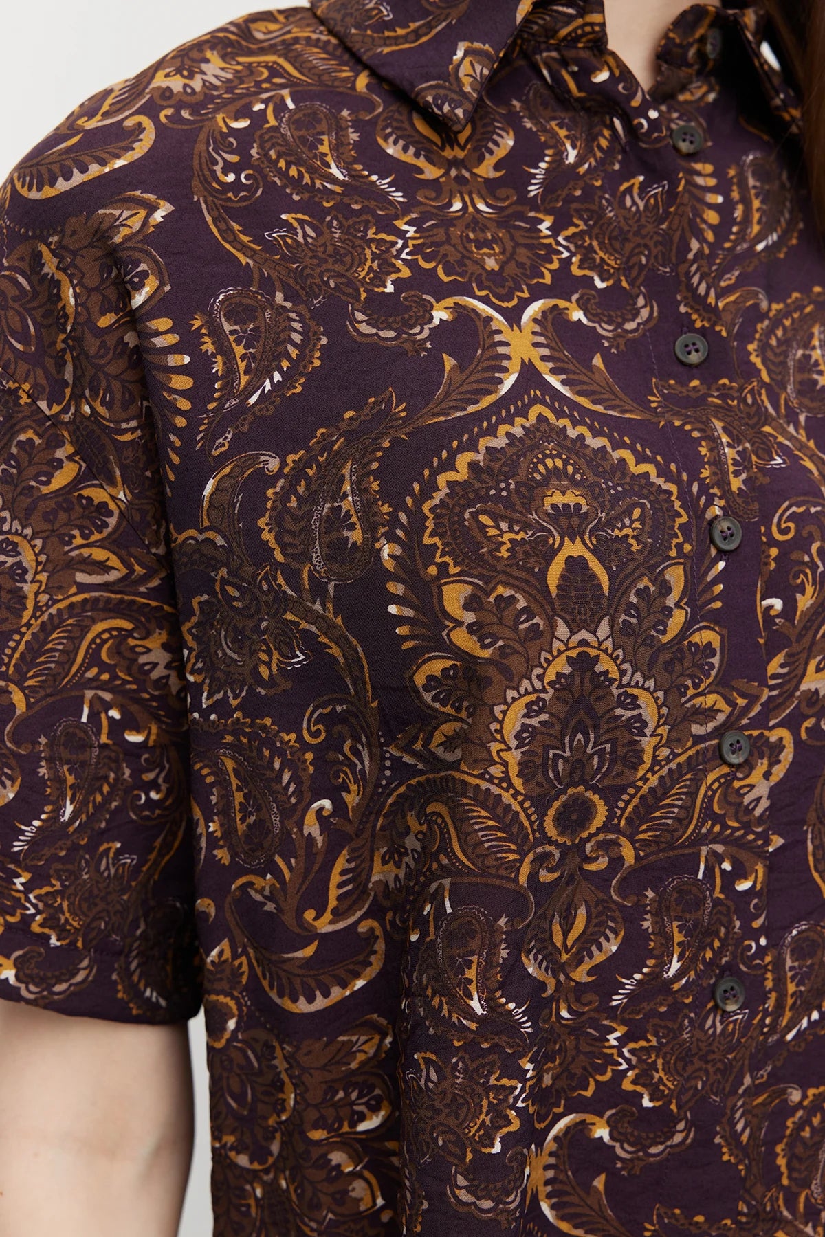 Women's Patterned Short Shirt