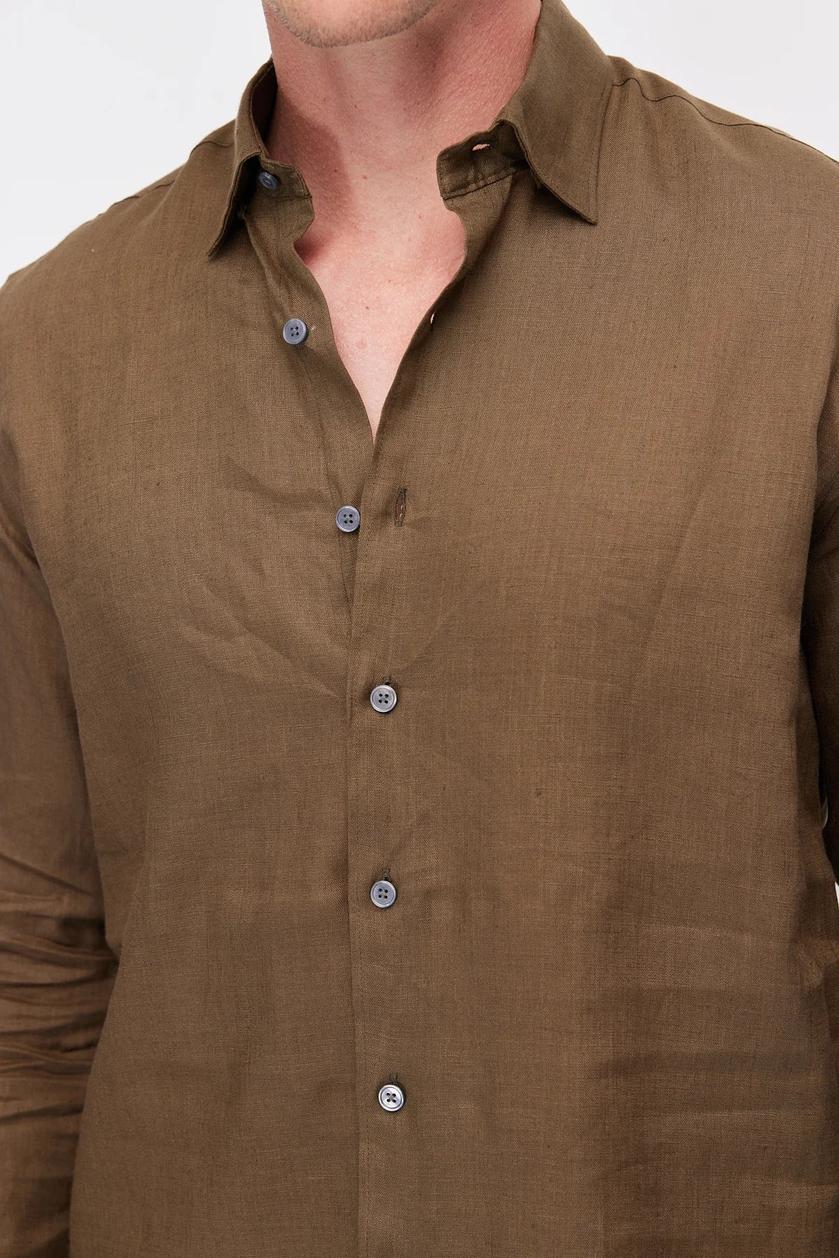 Men's Linen Regular Shirt