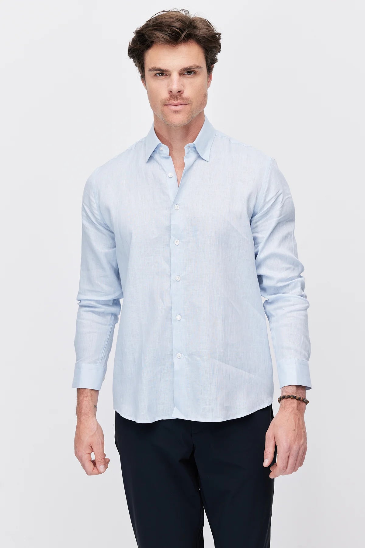 Men's Linen Regular Shirt