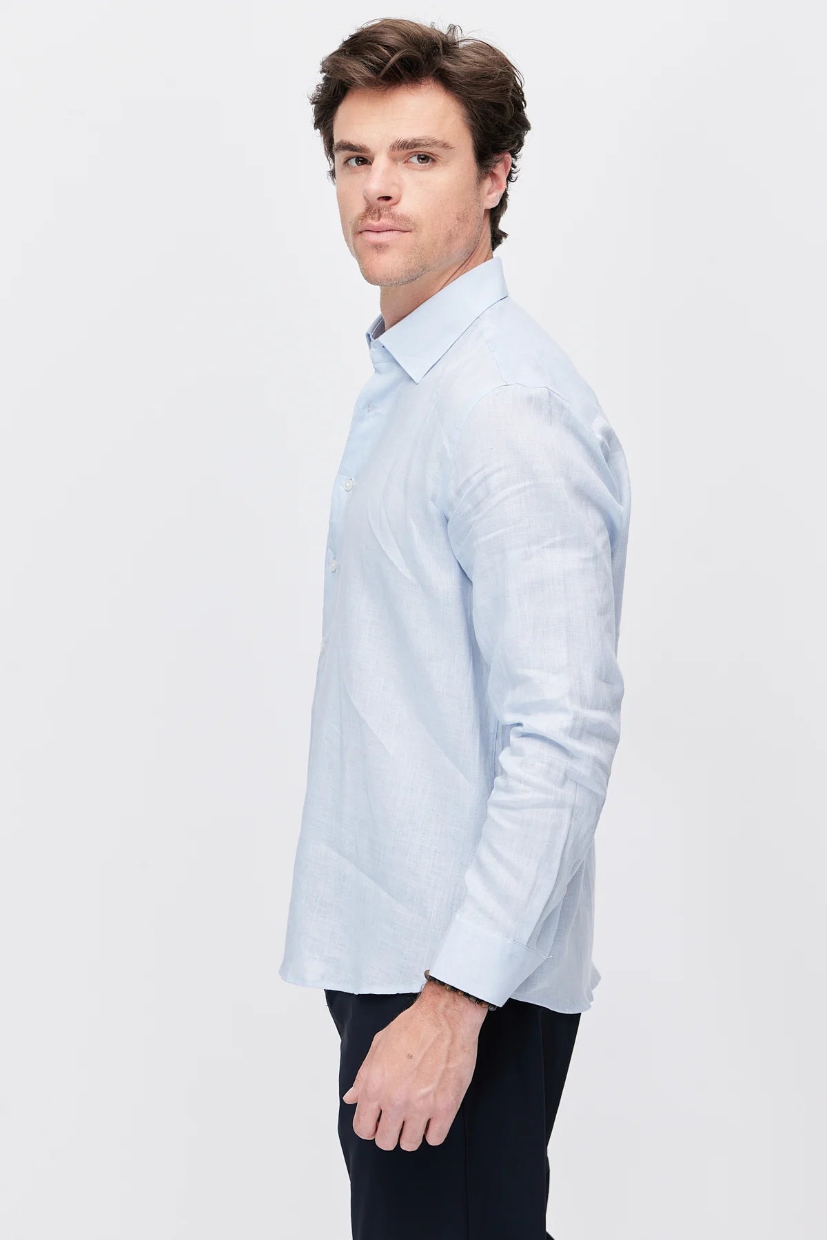 Men's Linen Regular Shirt