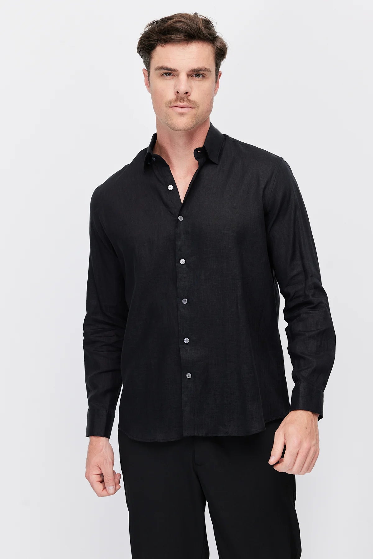 Men's Linen Regular Shirt