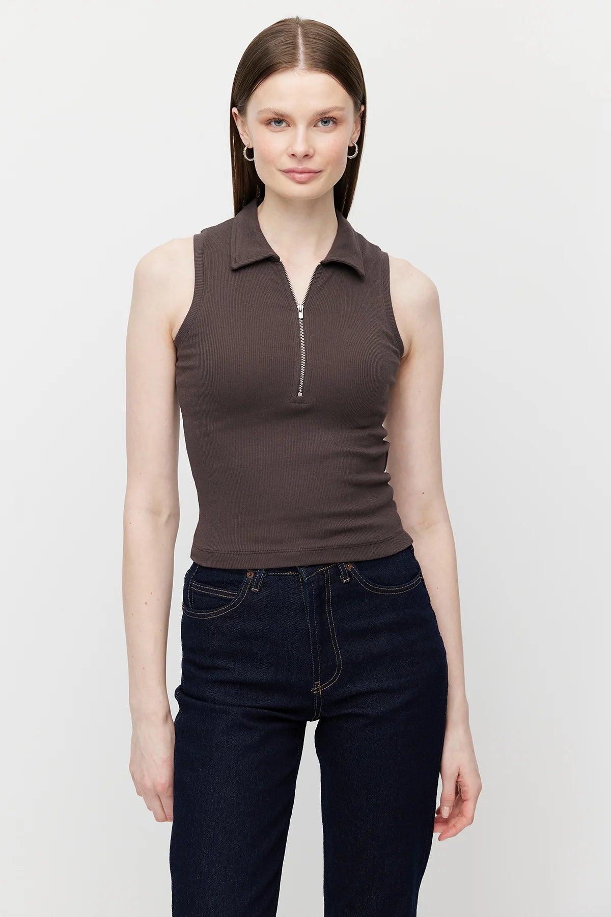 Women's Half-Zip Bodysuit