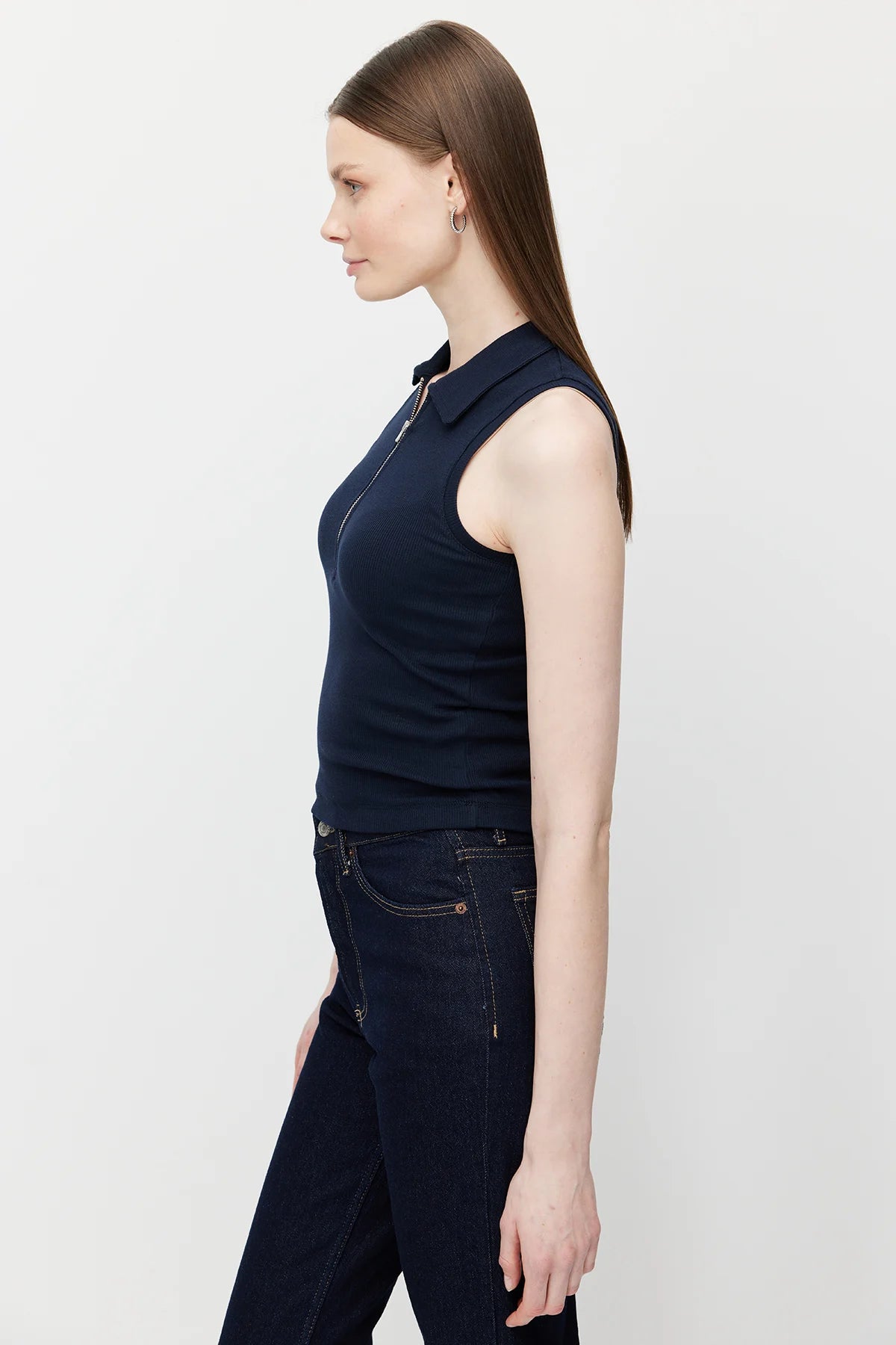 Women's Half-Zip Bodysuit