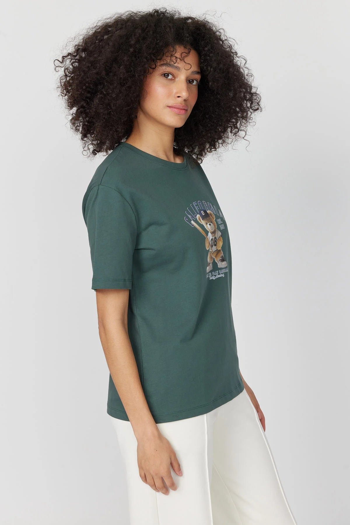 تيشيرت نسائي مطبوع