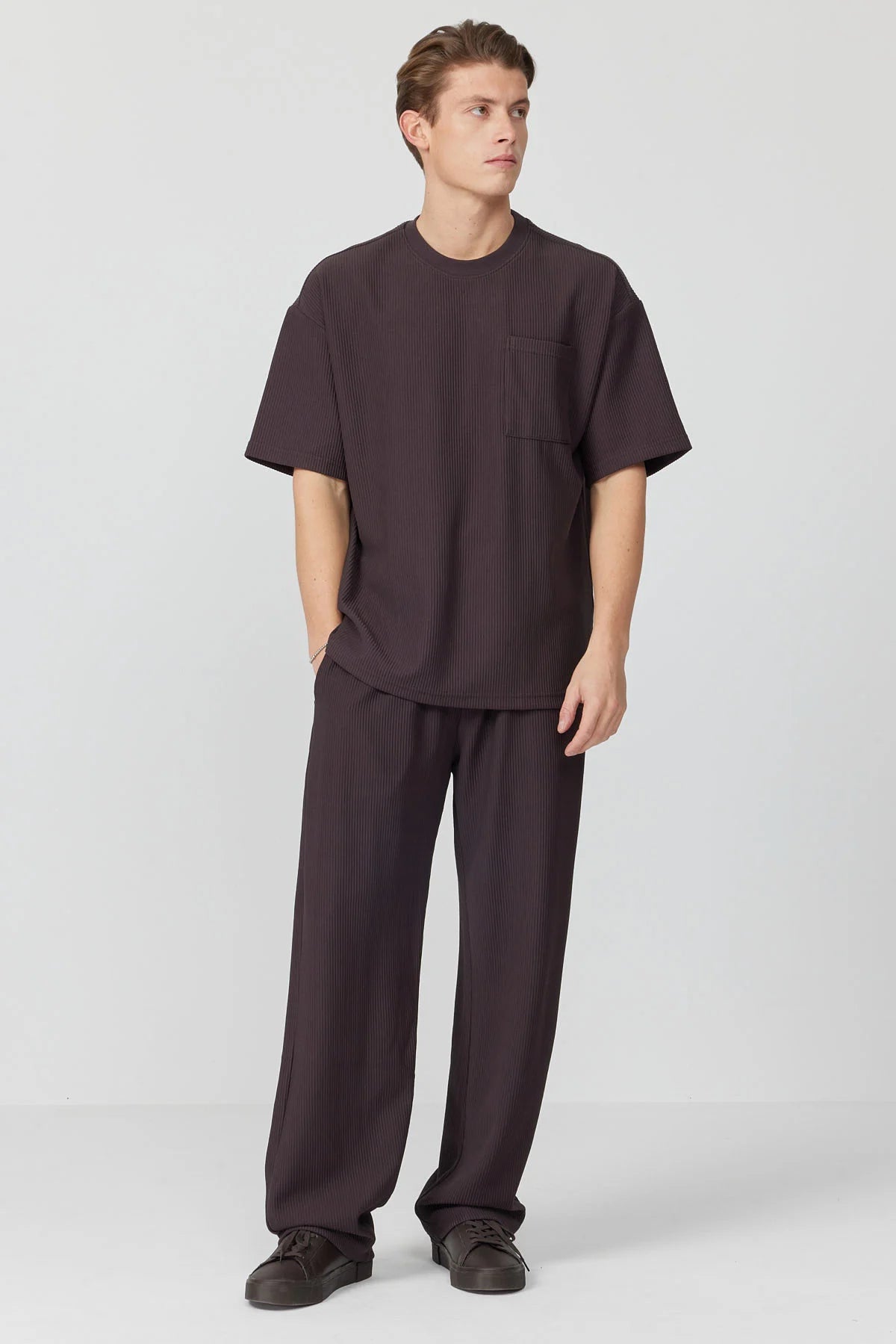 Men's Textured Pocket T-shirt