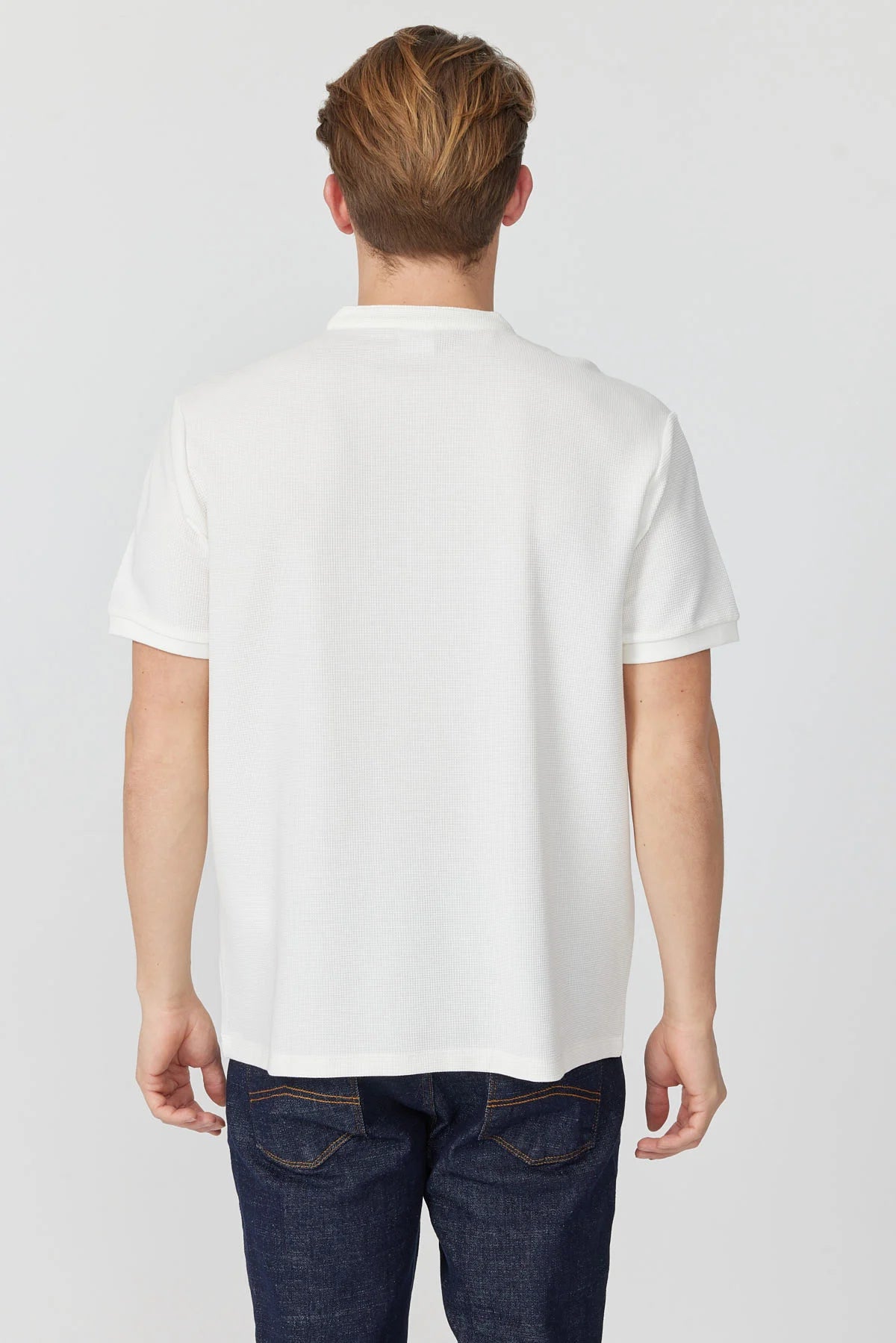 Men's Mandarin Collar T-shirt