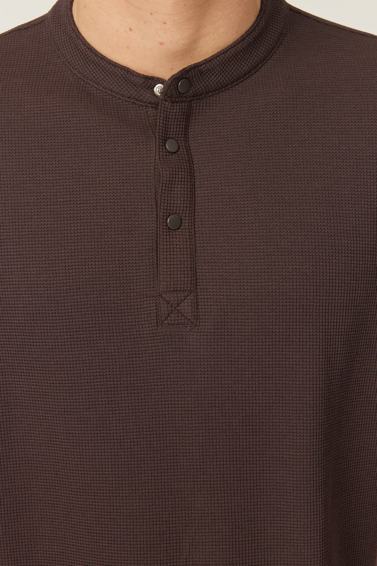 Men's Mandarin Collar T-shirt