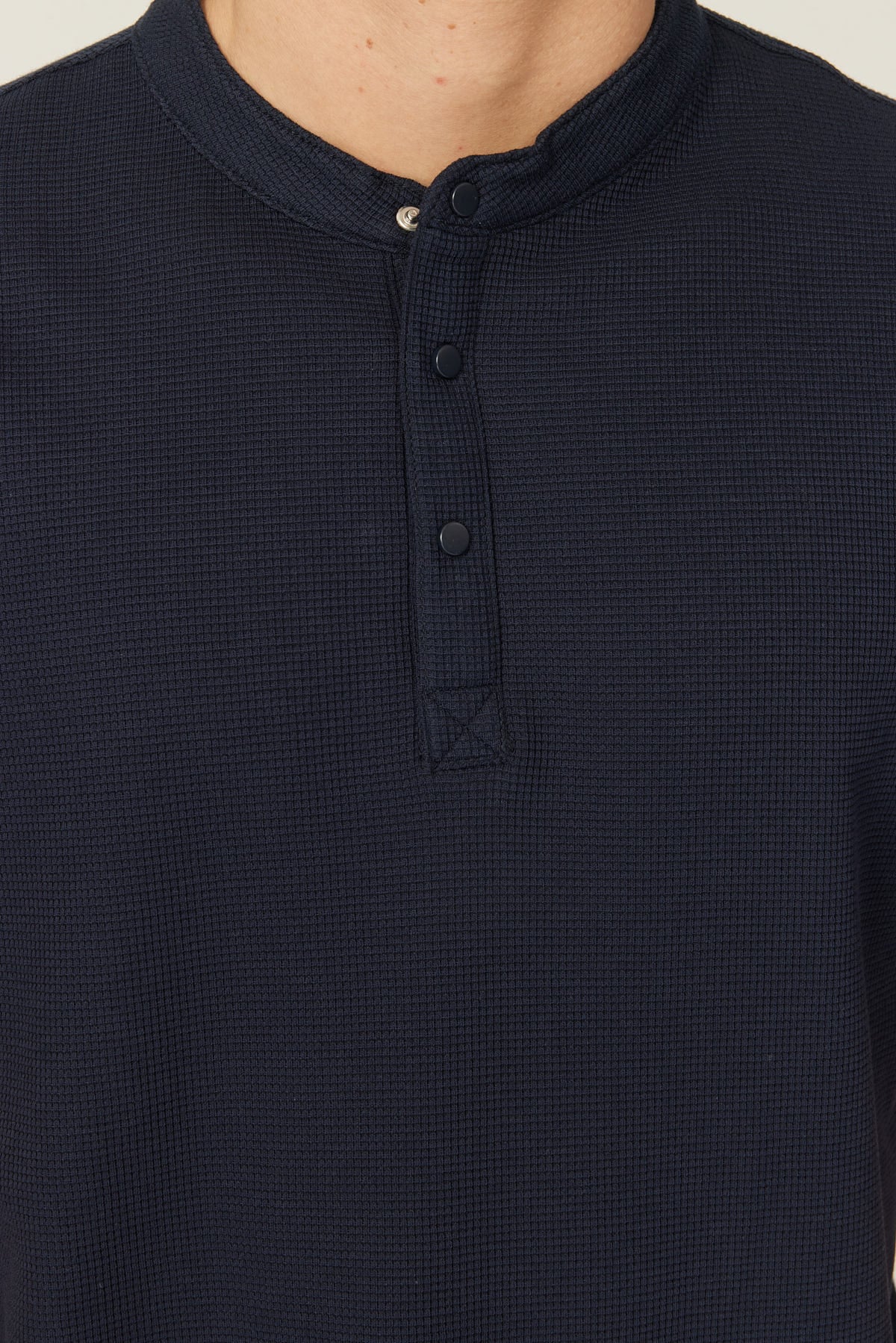 Men's Mandarin Collar T-shirt