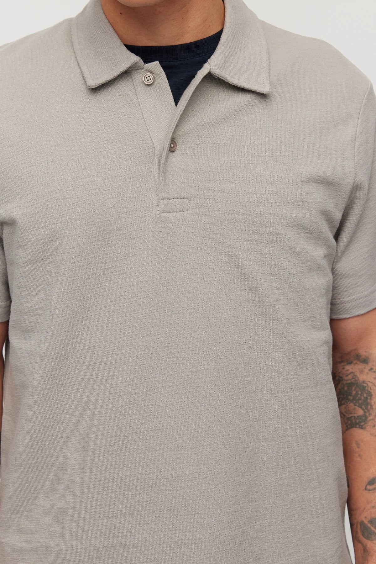 Men's Polo Collar Basic T-shirt