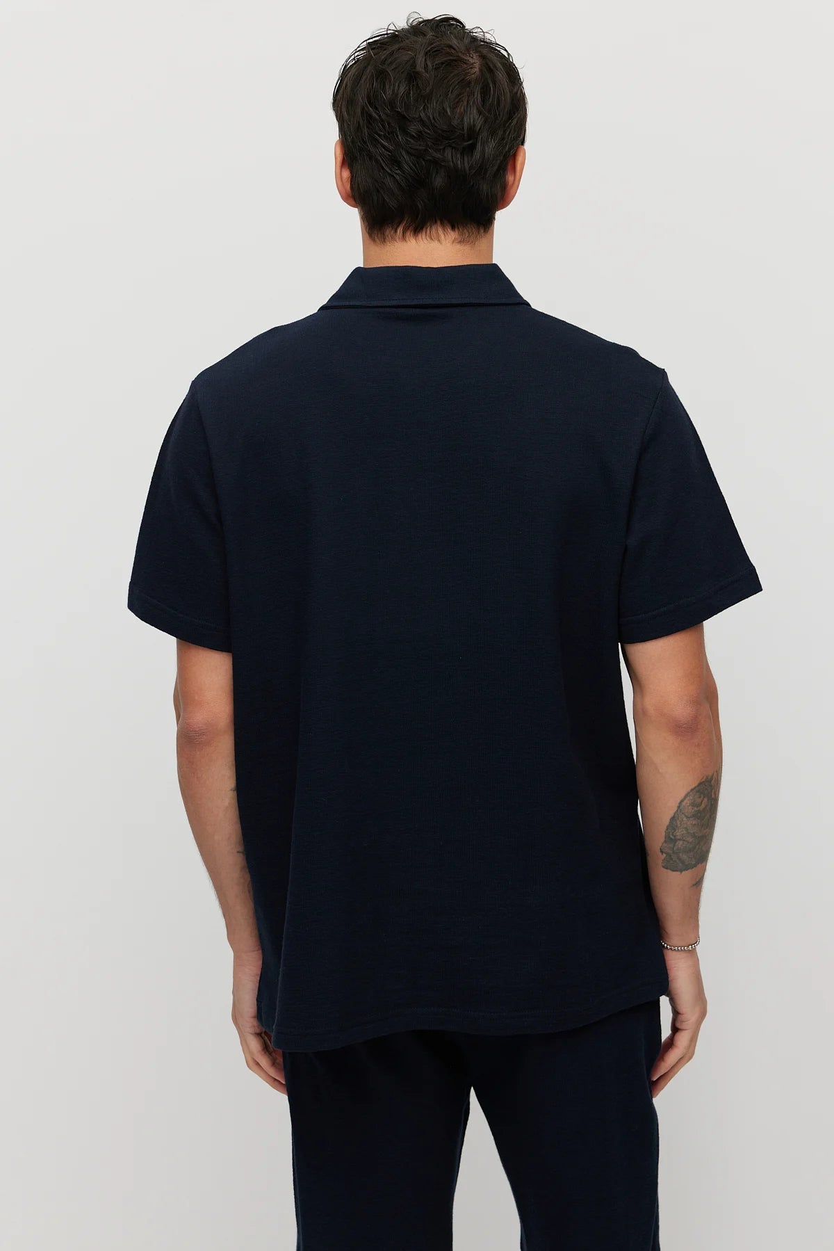 Men's Polo Collar Basic T-shirt