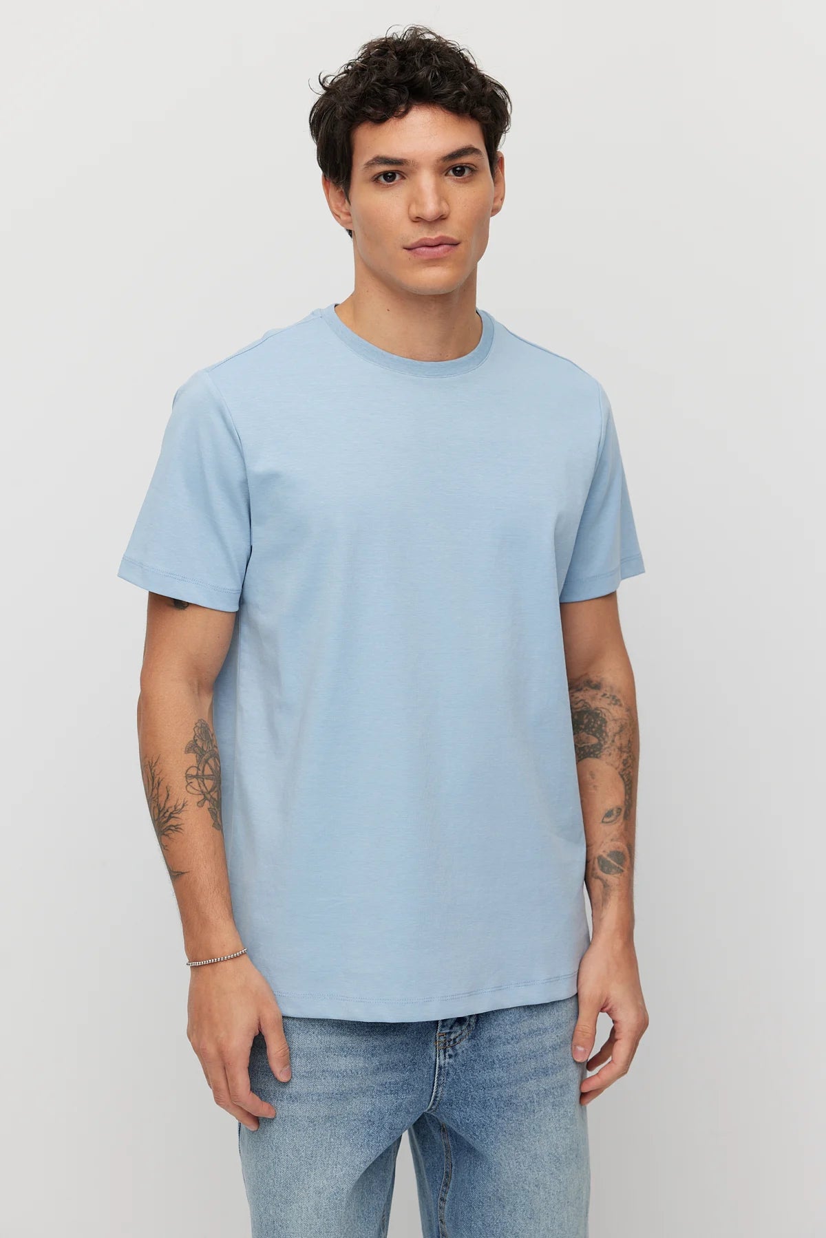 Men's Crew Neck Basic T-shirt