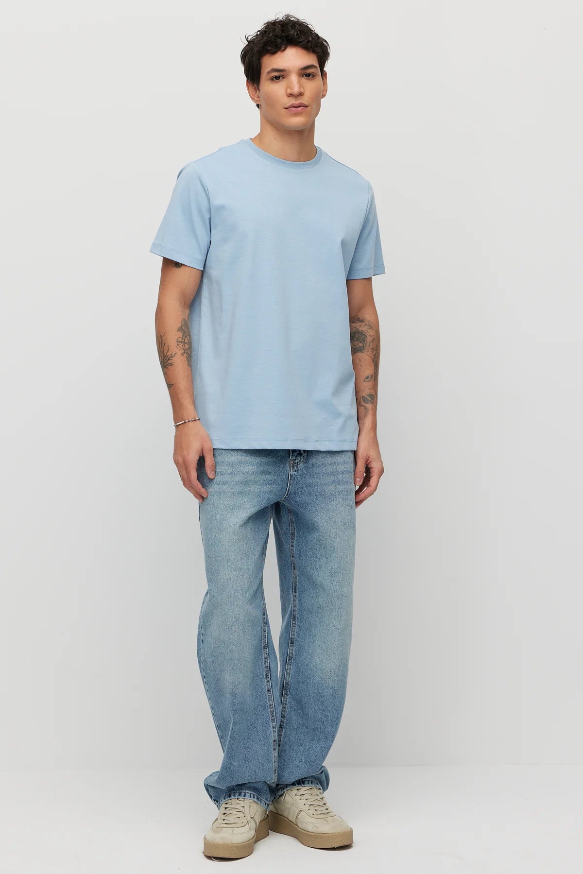 Men's Crew Neck Basic T-shirt