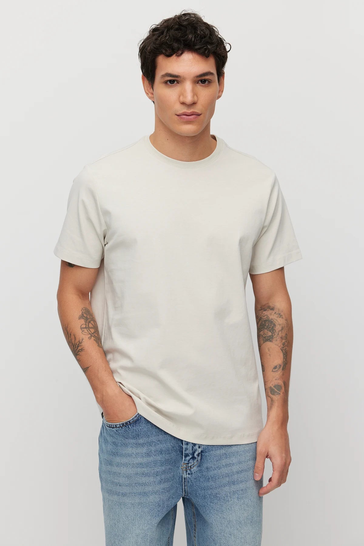Men's Crew Neck Basic T-shirt