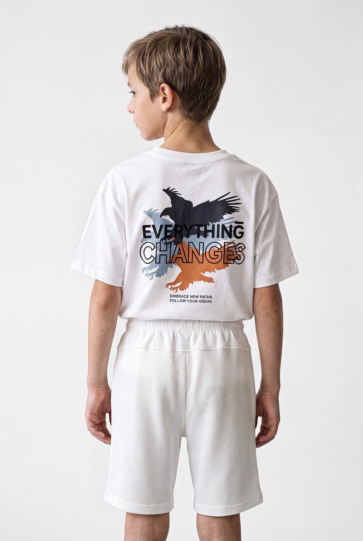 Boys' Crew Neck Oversize T-Shirt