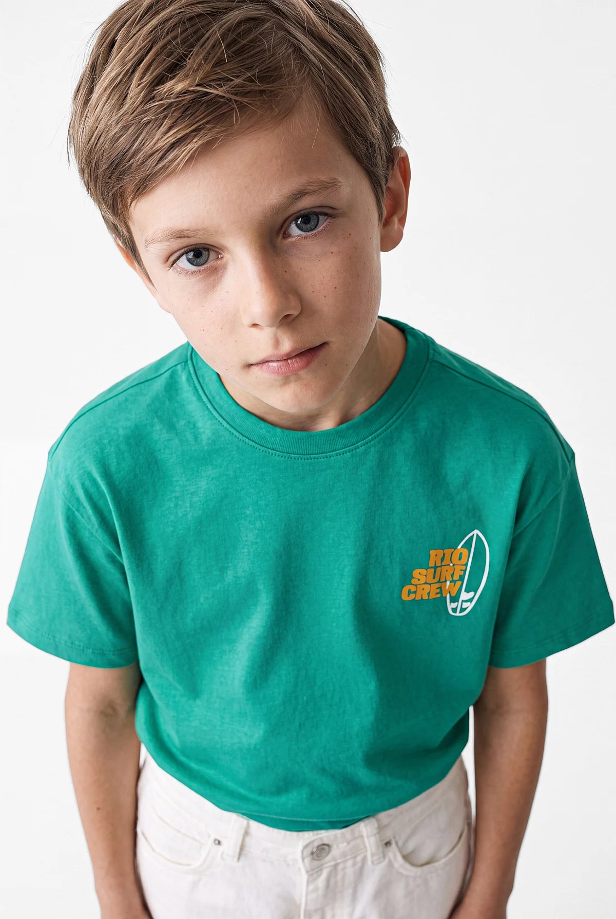 Boys' Oversize Printed T-Shirt