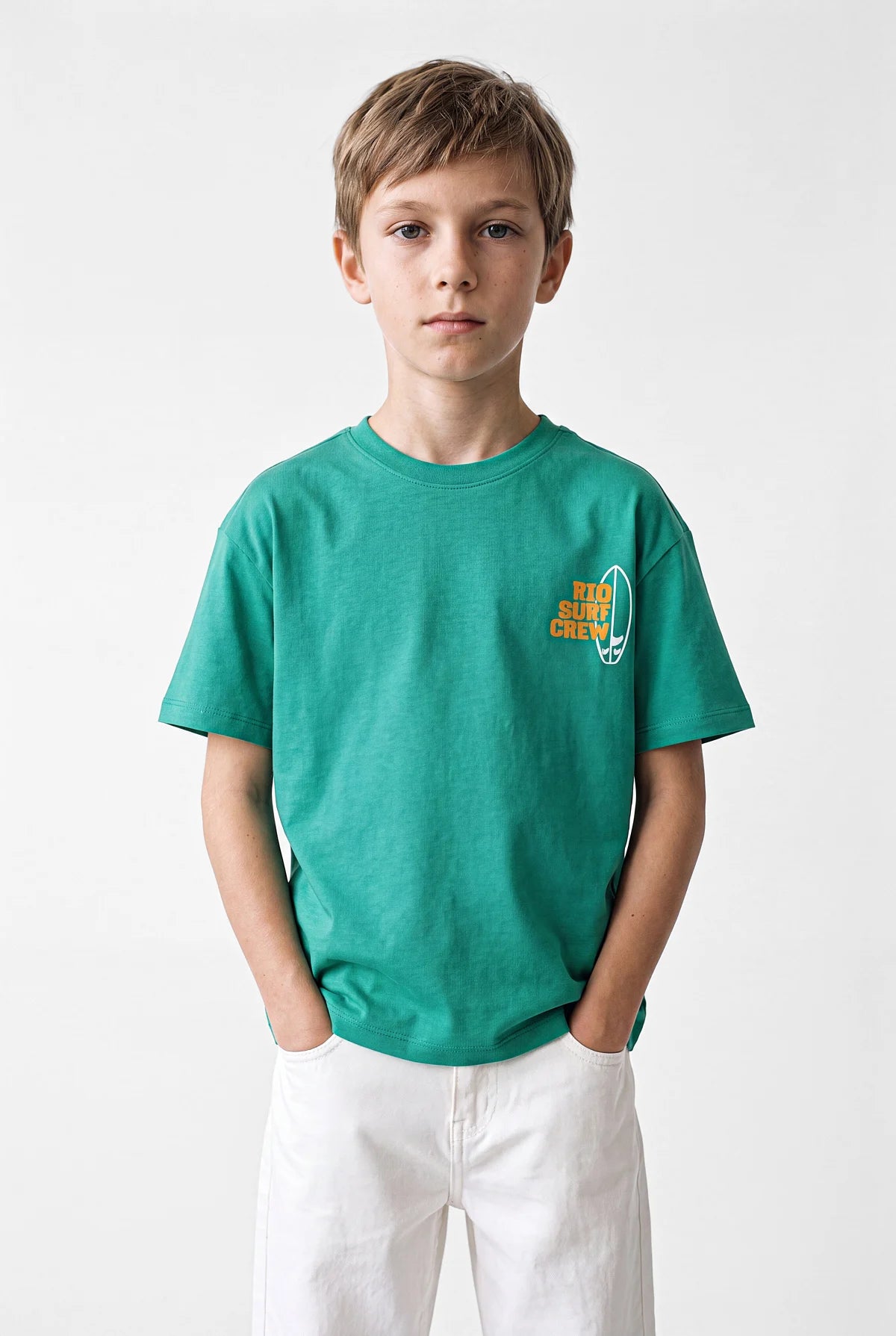 Boys' Oversize Printed T-Shirt