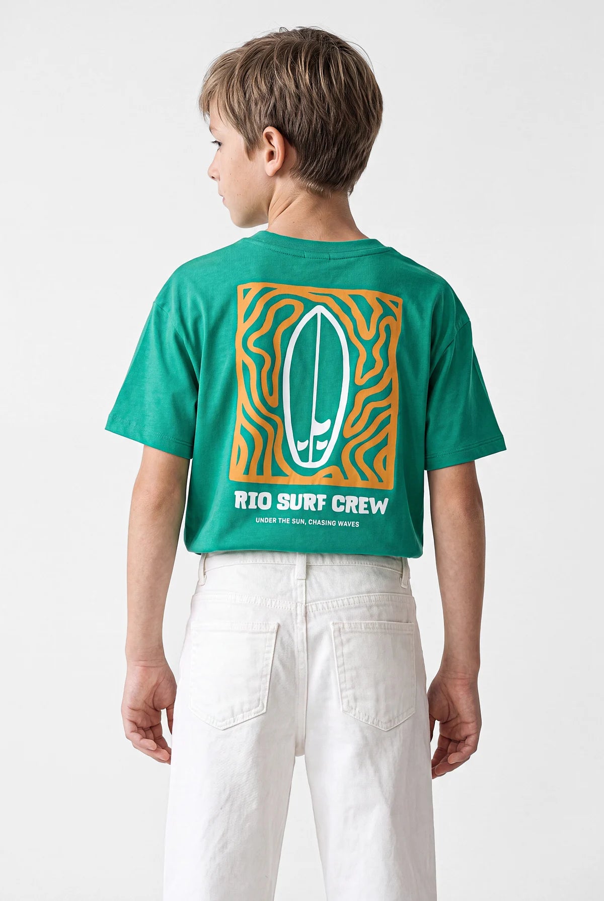 Boys' Oversize Printed T-Shirt
