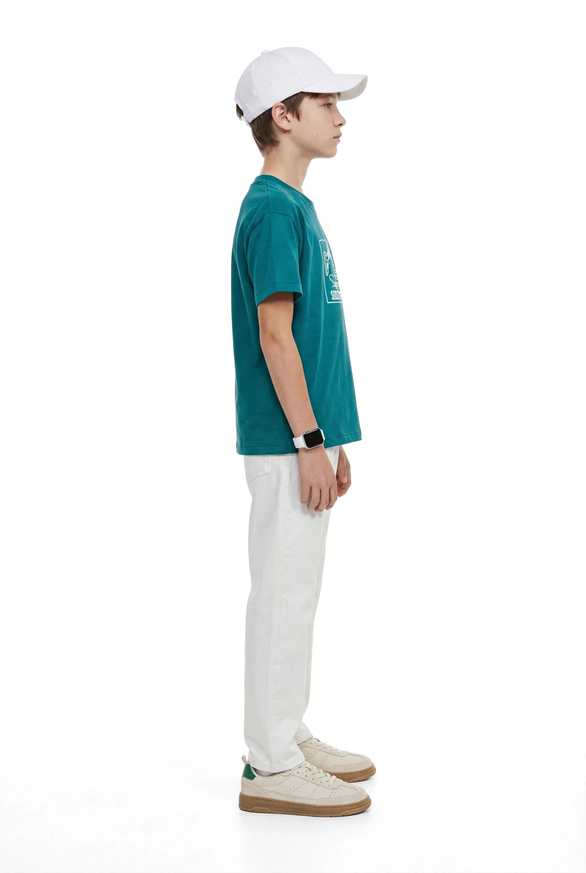Boys' Oversize Printed T-shirt
