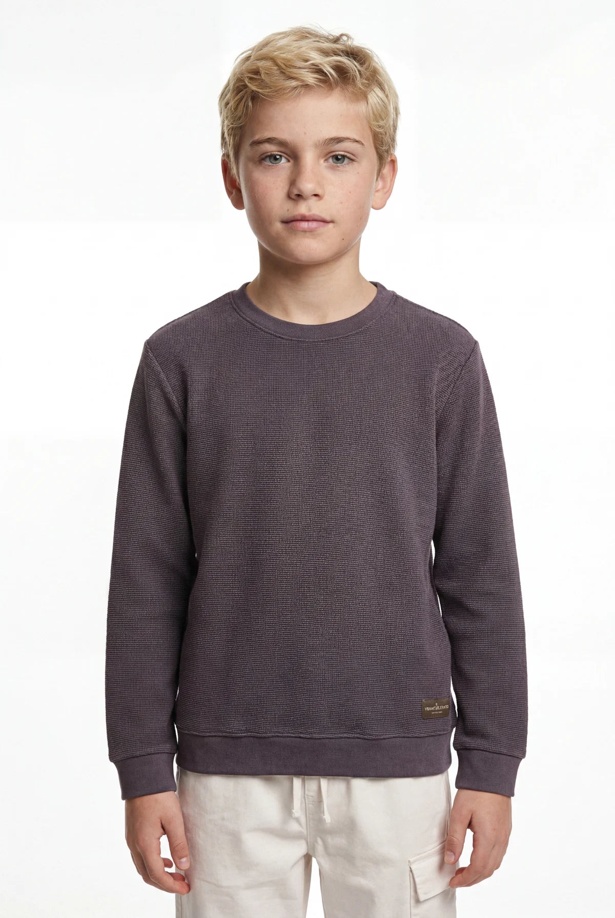 Boys' Ribbed Sweatshirt