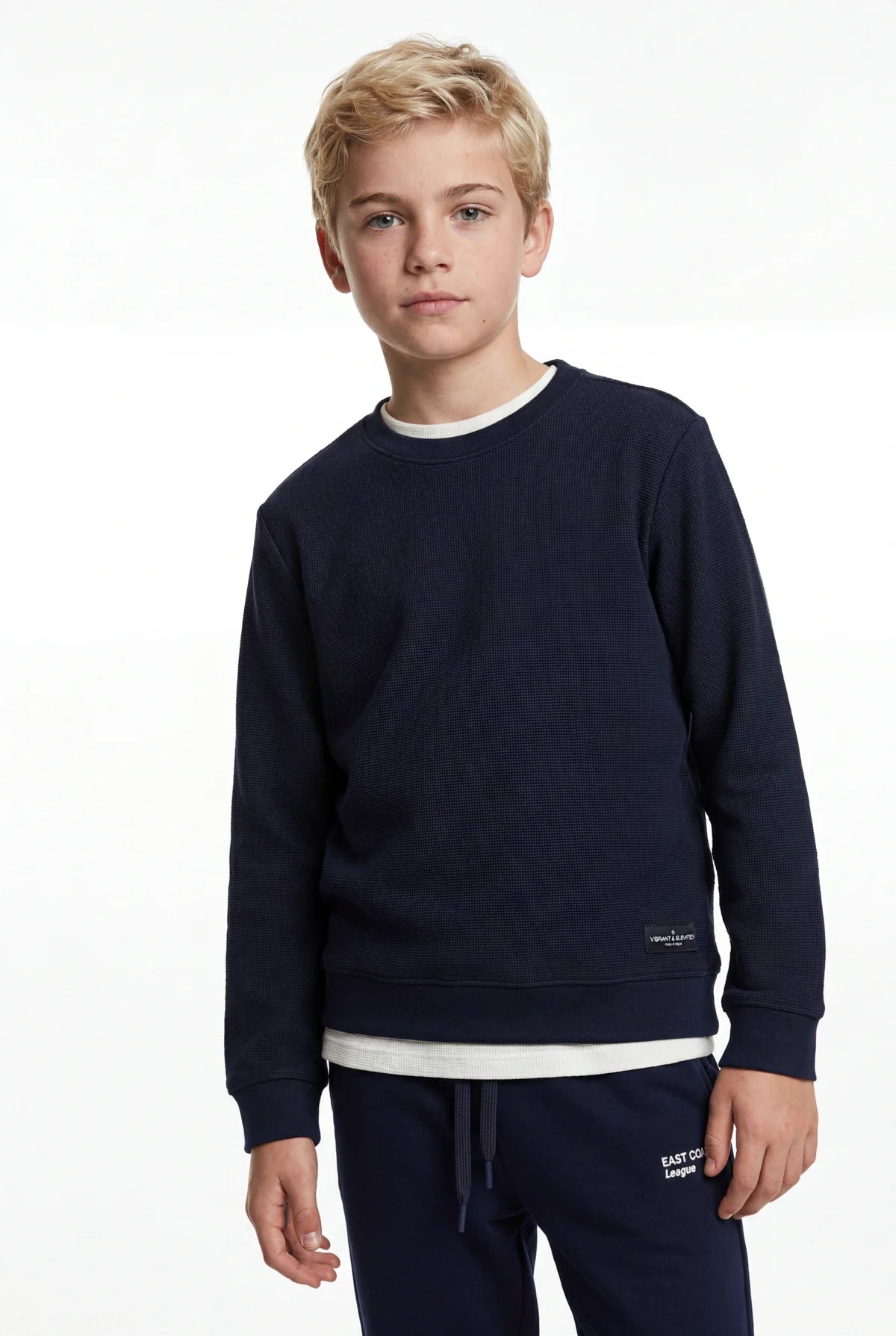 Boys' Ribbed Sweatshirt