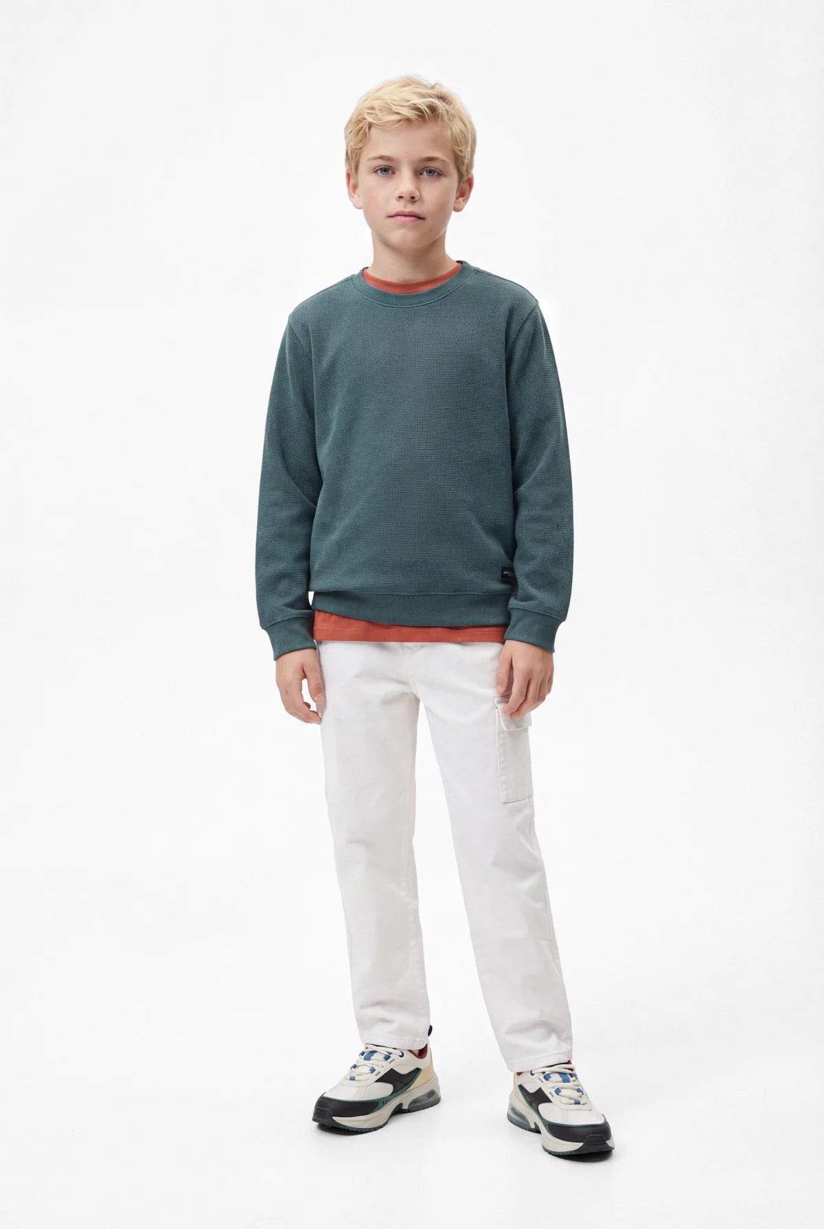 Boys' Ribbed Sweatshirt