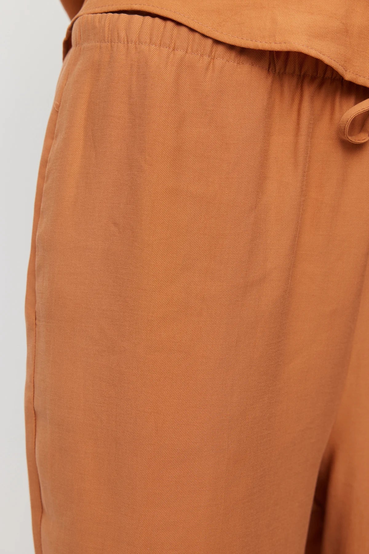 Women's Wide-Leg Trousers with Drawstring Waist