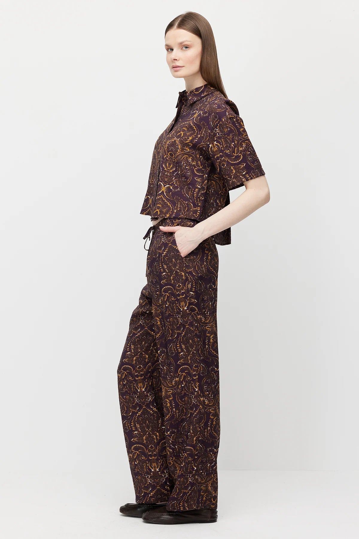 Women's Ethnic Patterned Trousers