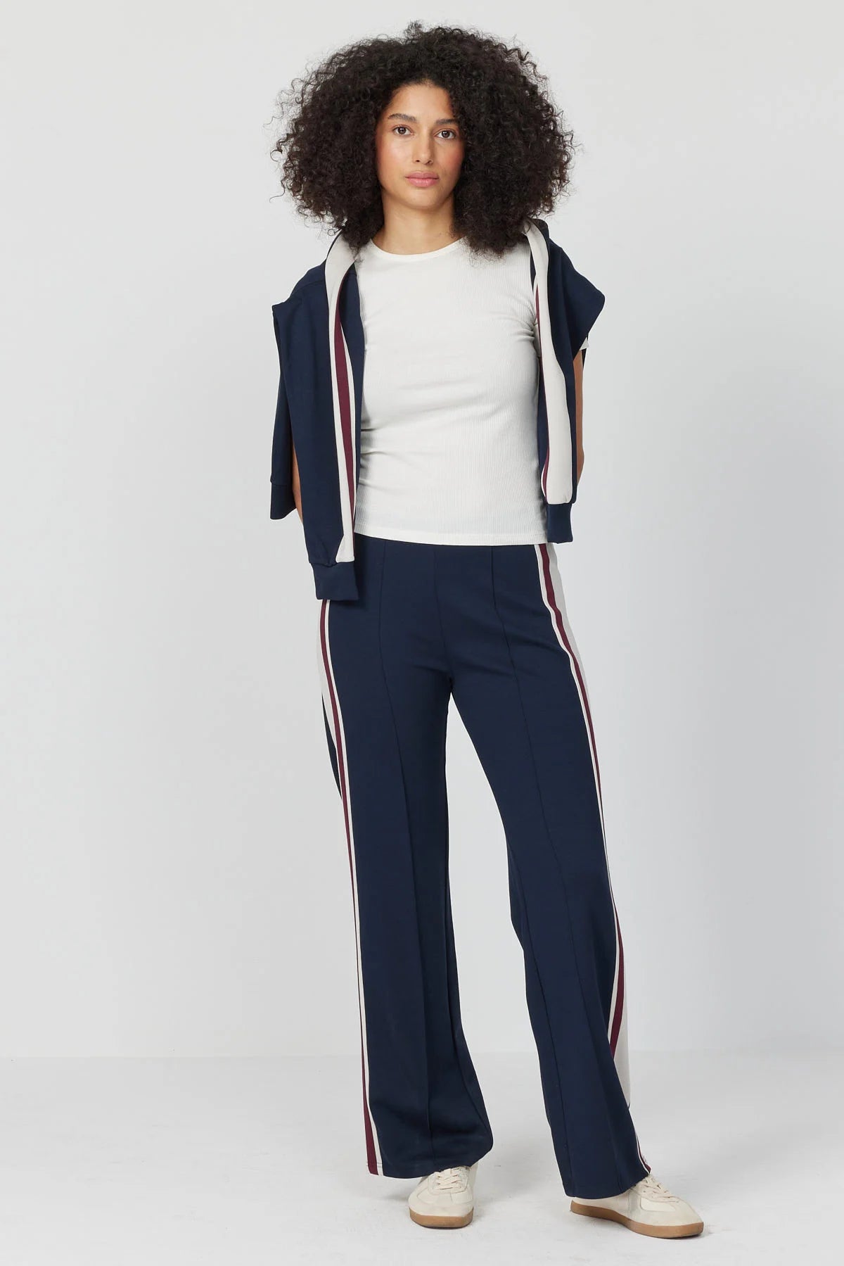 Women's Sweatpants with Front Seam Detail Bottoms