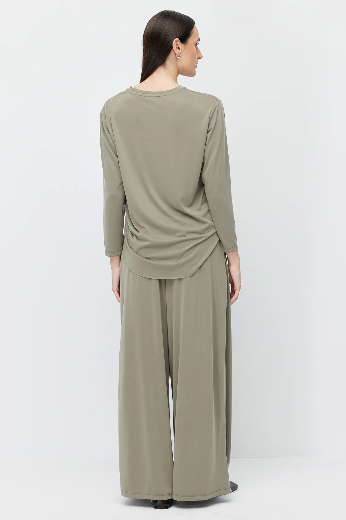 Women's Pleated Modal Trousers