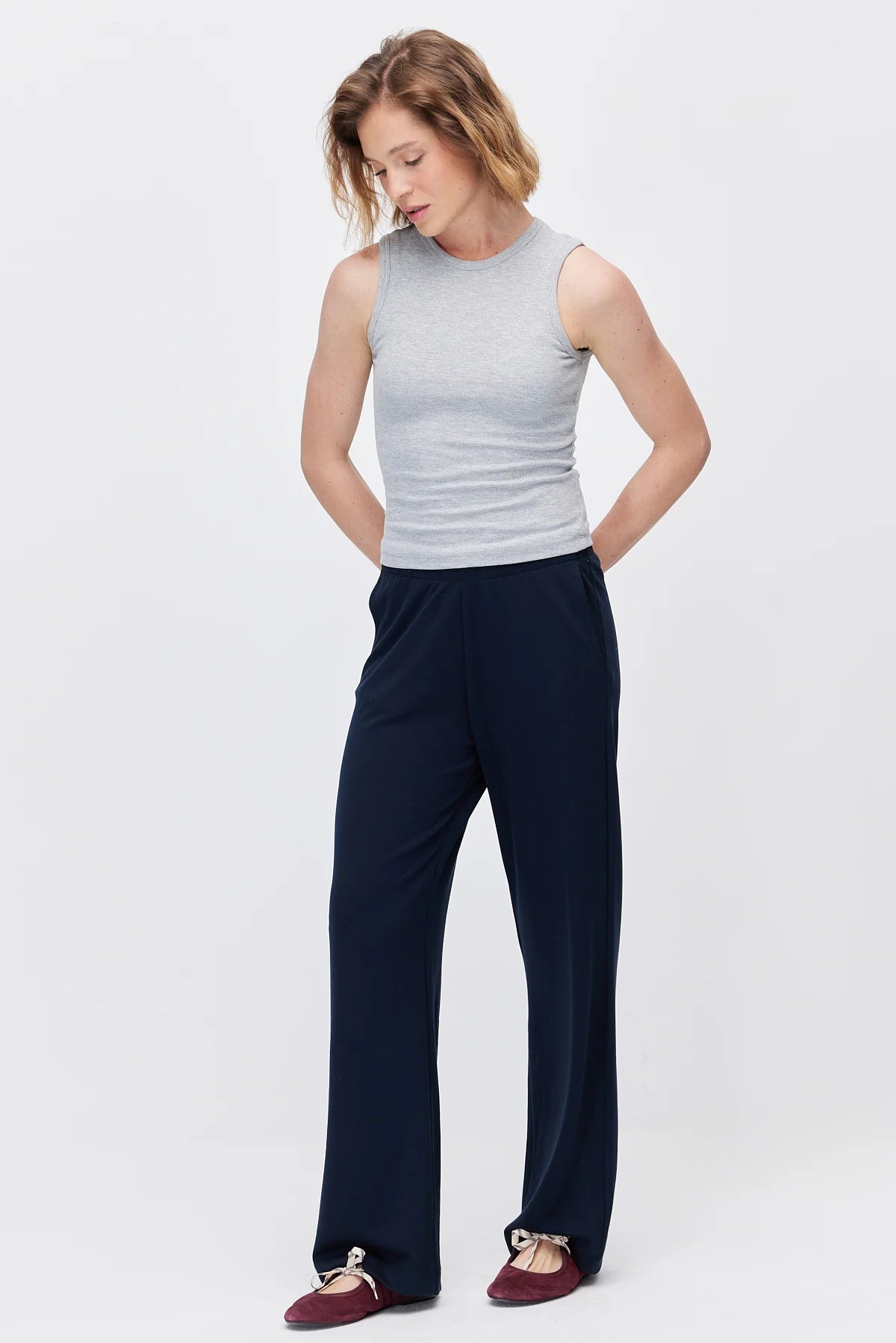Women's Sweatpants with Elastic Waistband
