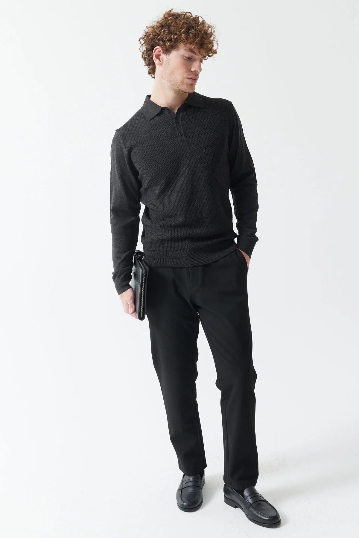 Men's Jogger Pants with Elastic Waistband