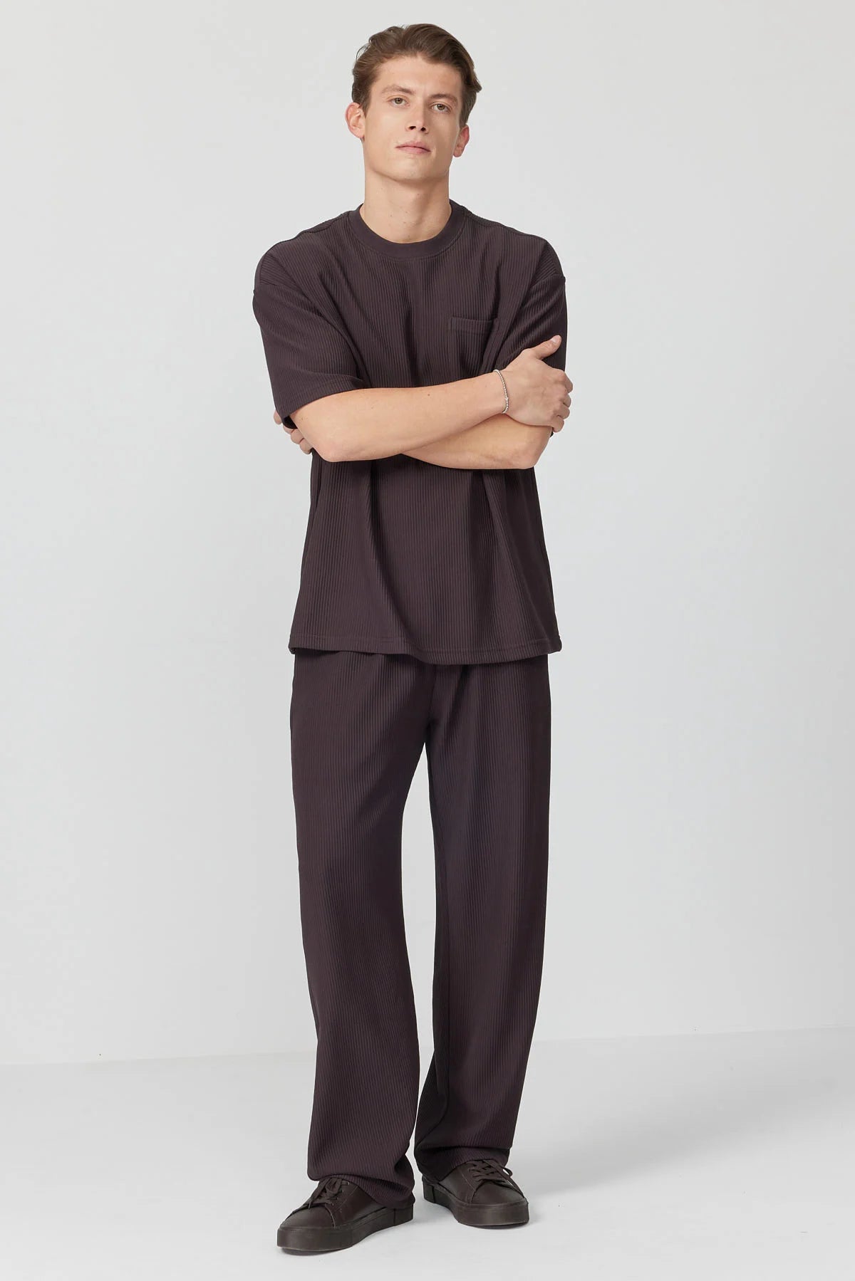 Men's Textured Sweatpants