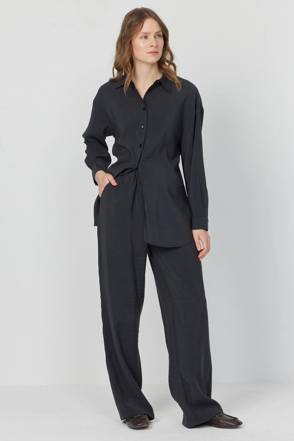 Kadın Geniş Paçalı Pantolon