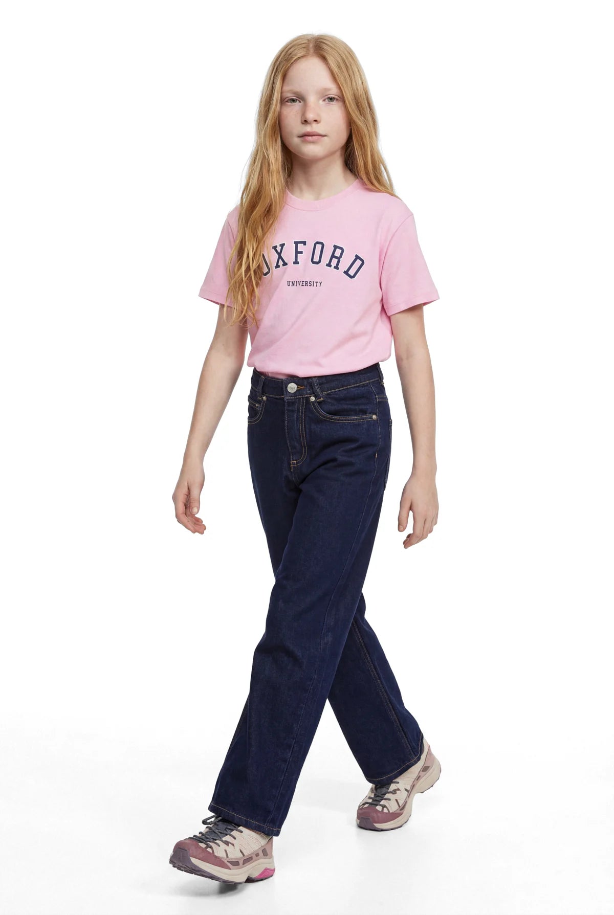 Girls' Wide Leg Jeans