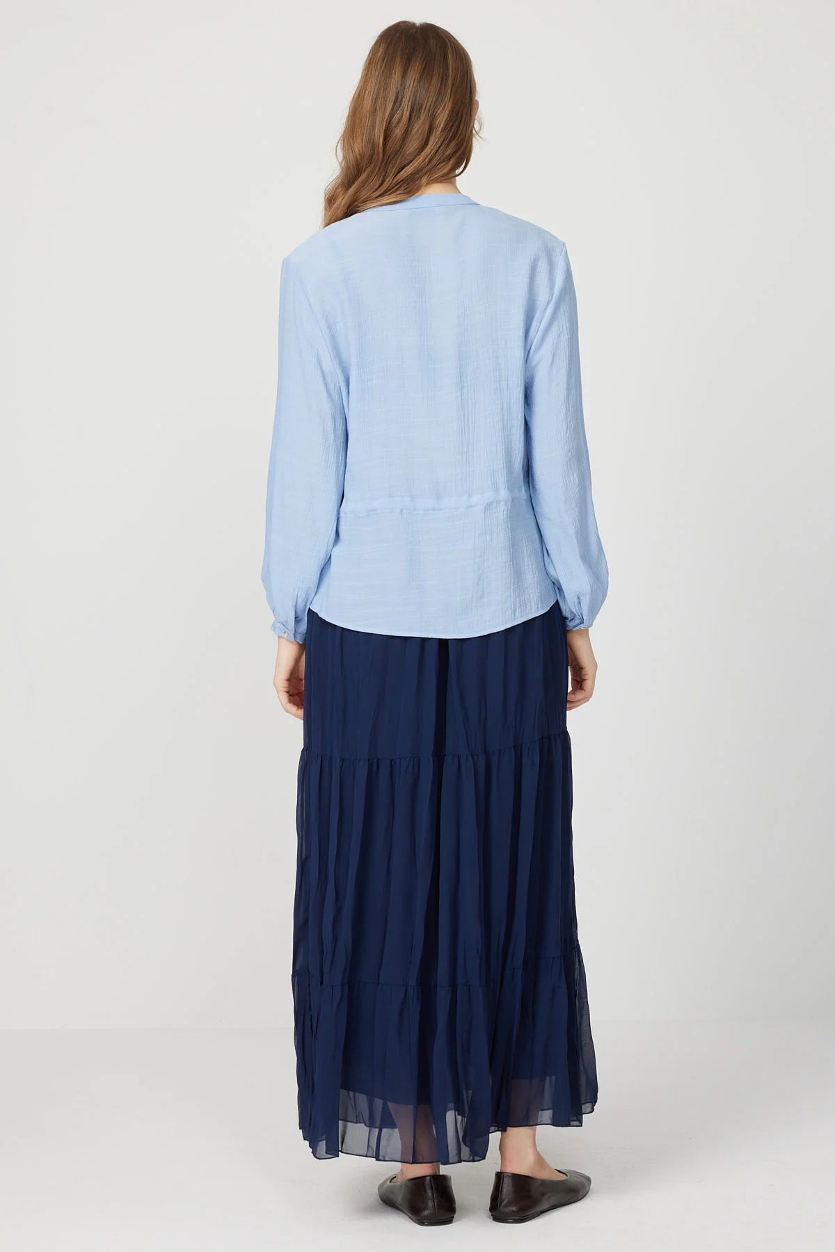 تەنووری شیفۆنی پلیتکراوی ئافرەتان