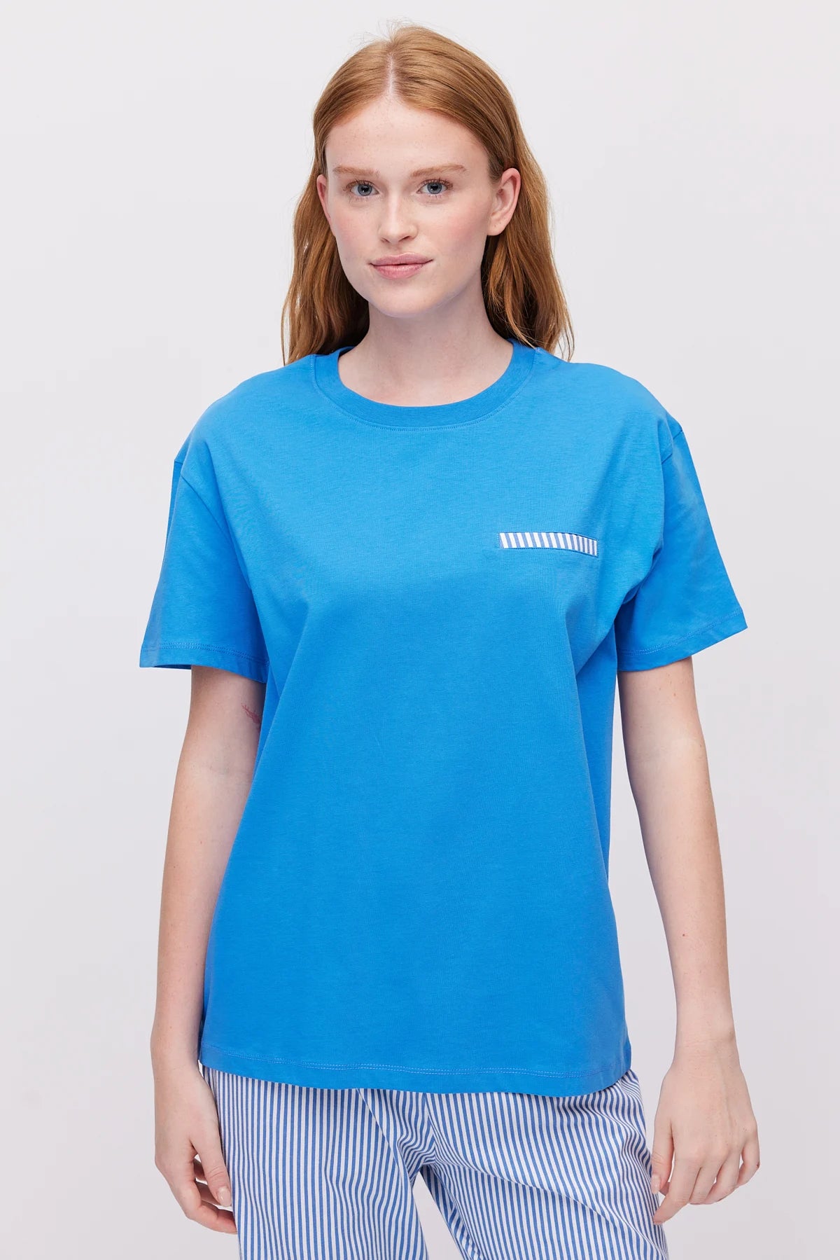Kadın Pamuklu Pijama Takımı