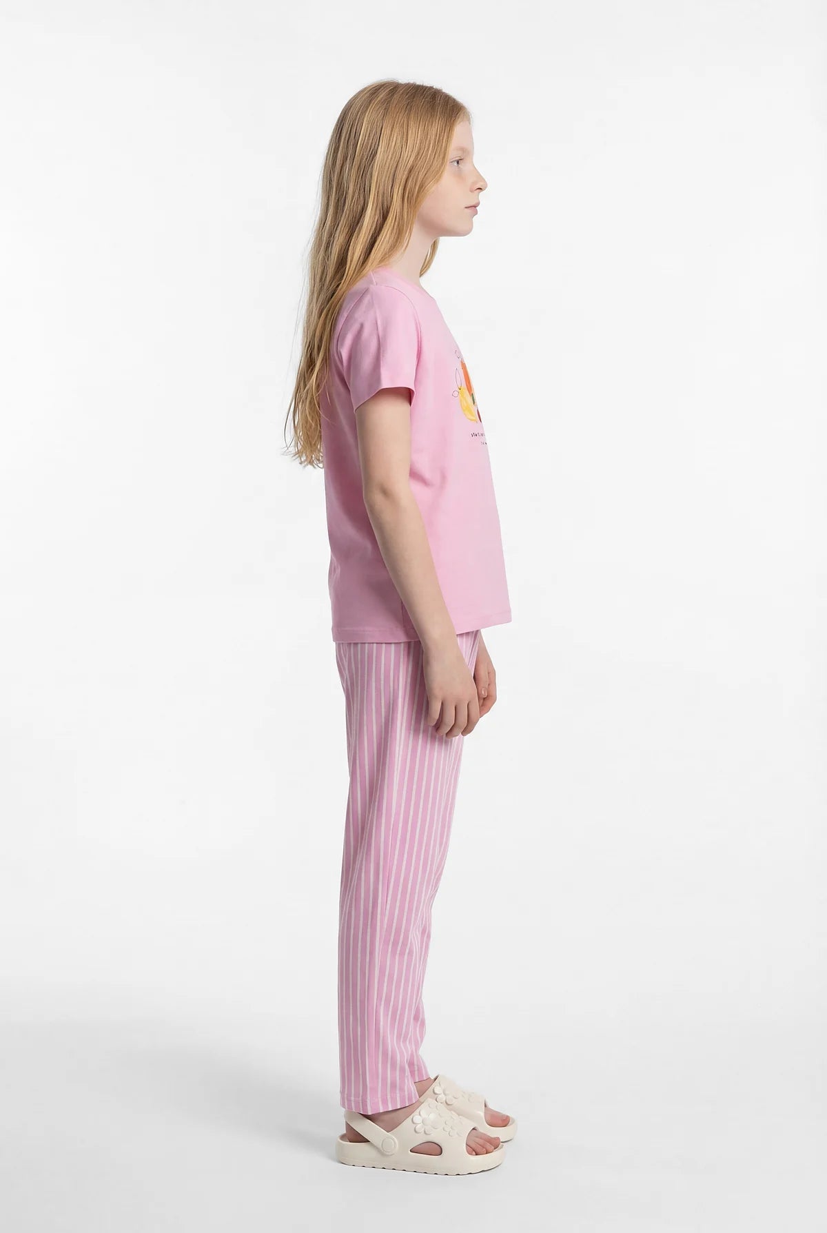 Girls' Basic Pajama Set