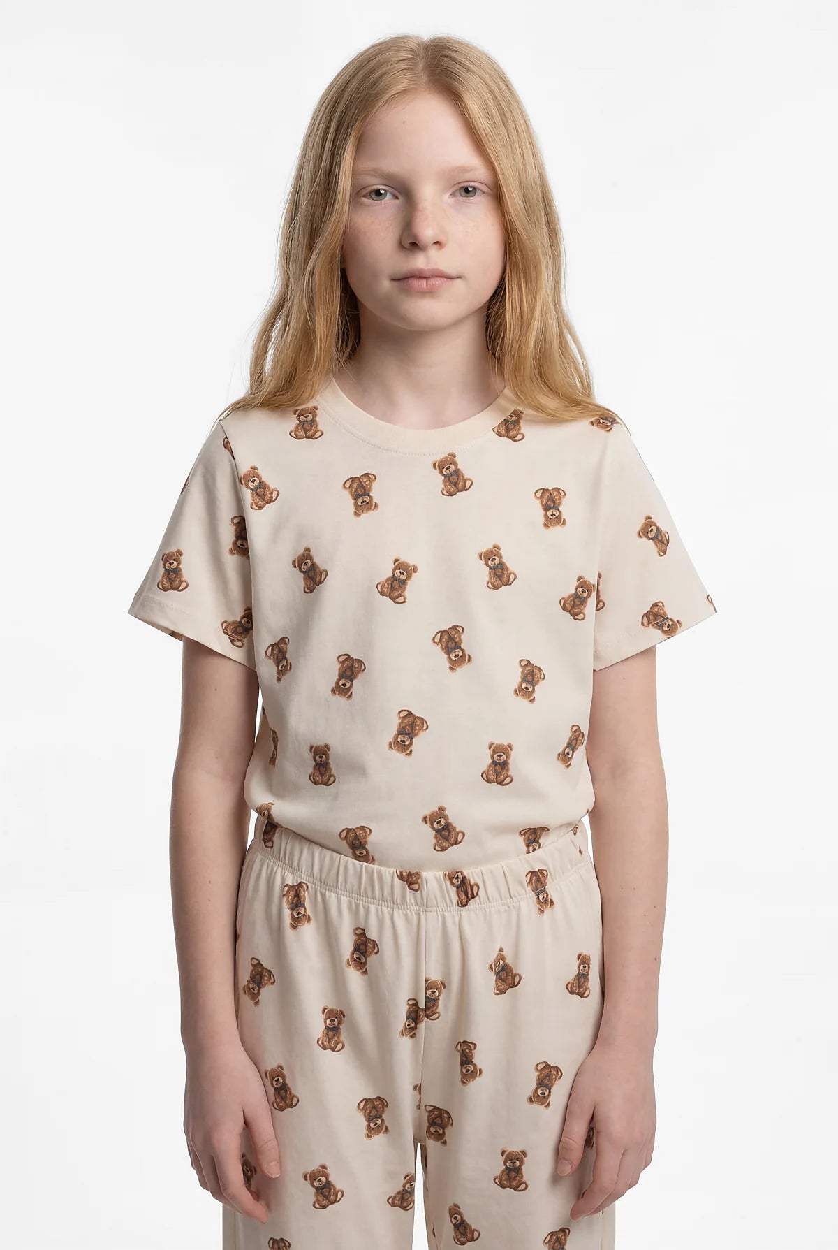 Girls' Printed Pajama Set