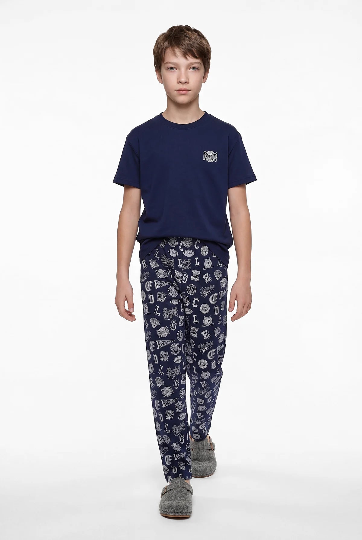Boys' Printed Pajama Set
