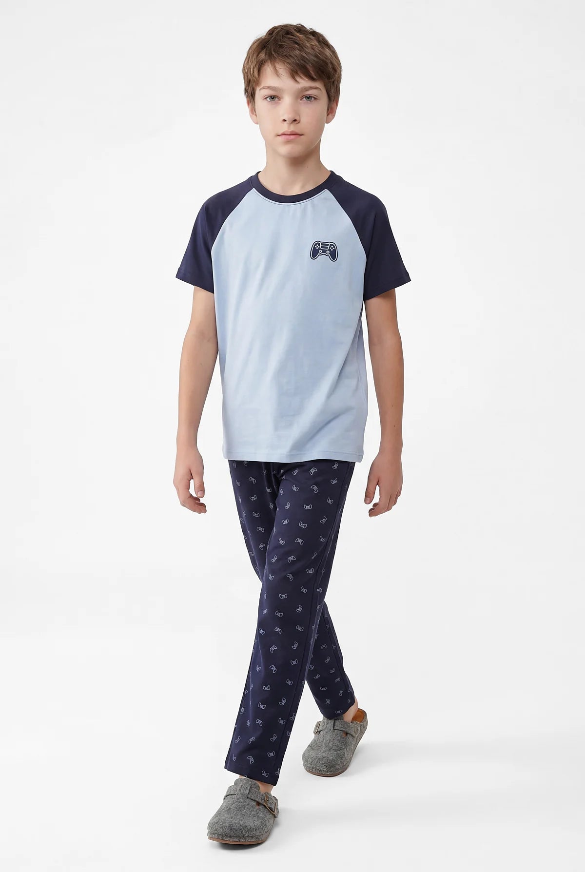 Boys' Color Mixed Pajama Set