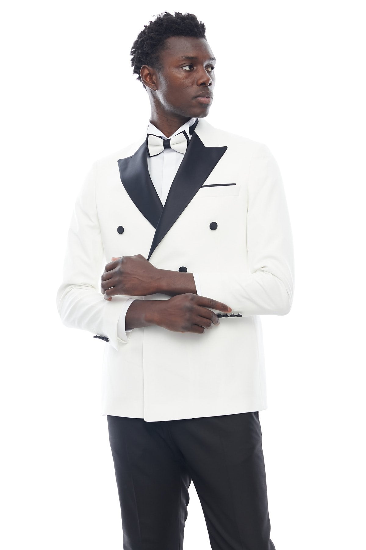 Slim Fit Kırlangıç ​​Yaka Smokin Takımı