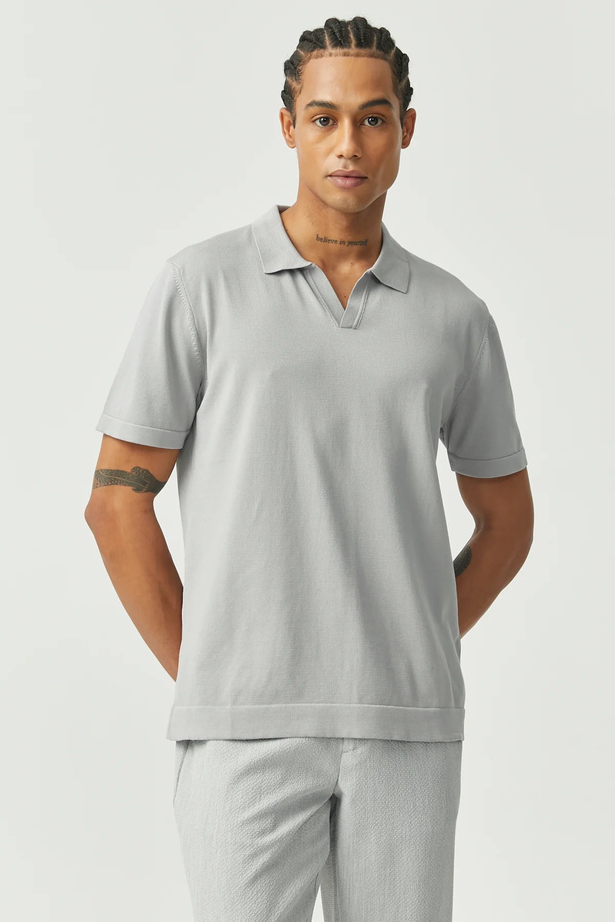 Polo Yaka Triko T-shırt