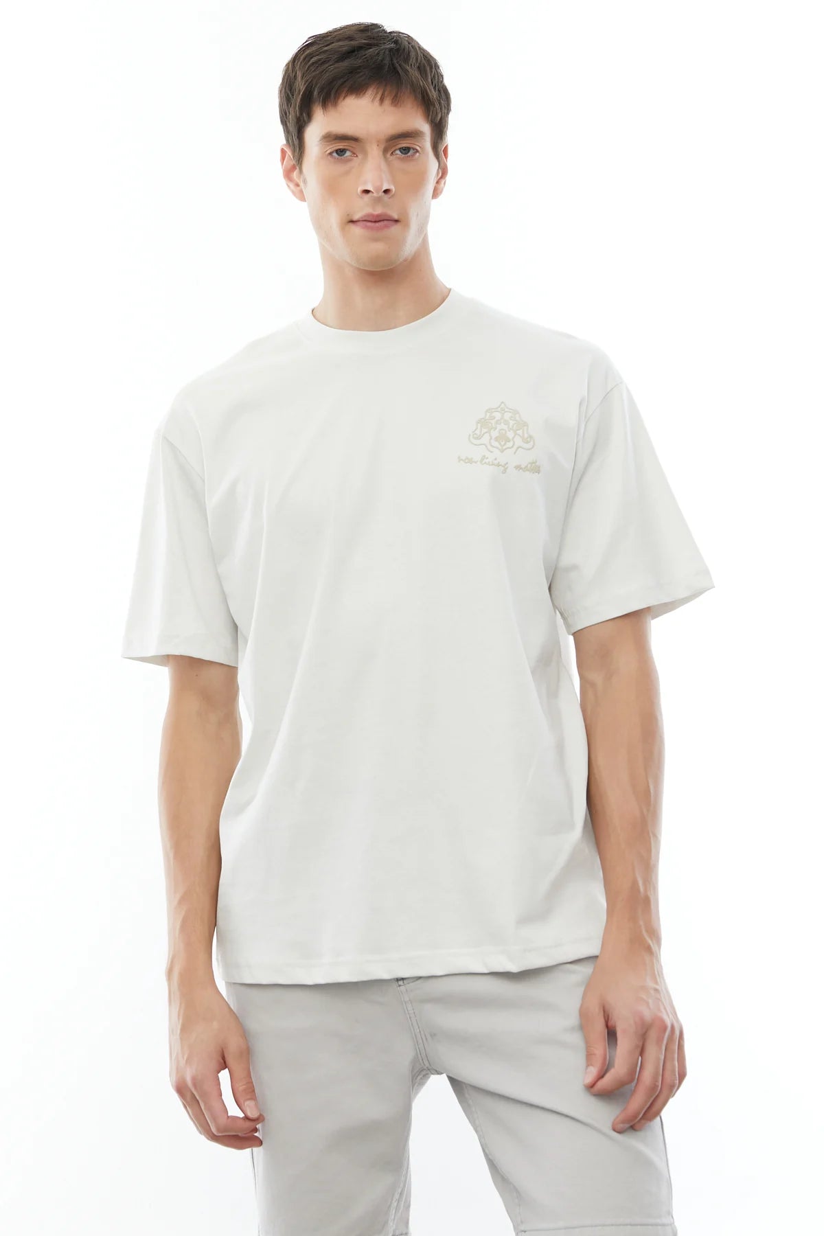 Renk Mixli Oversize T-shirt