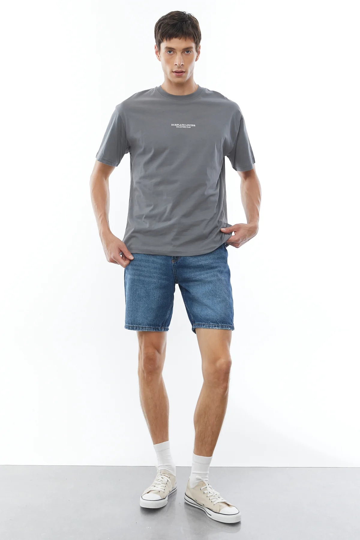 Oversize Baskılı T-shirt