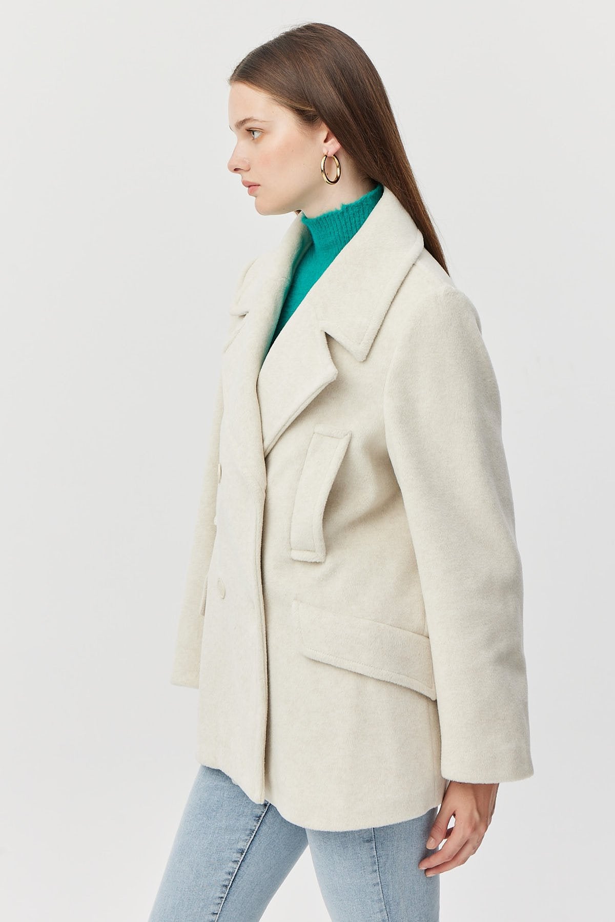 Women's Short Cashmere Coat