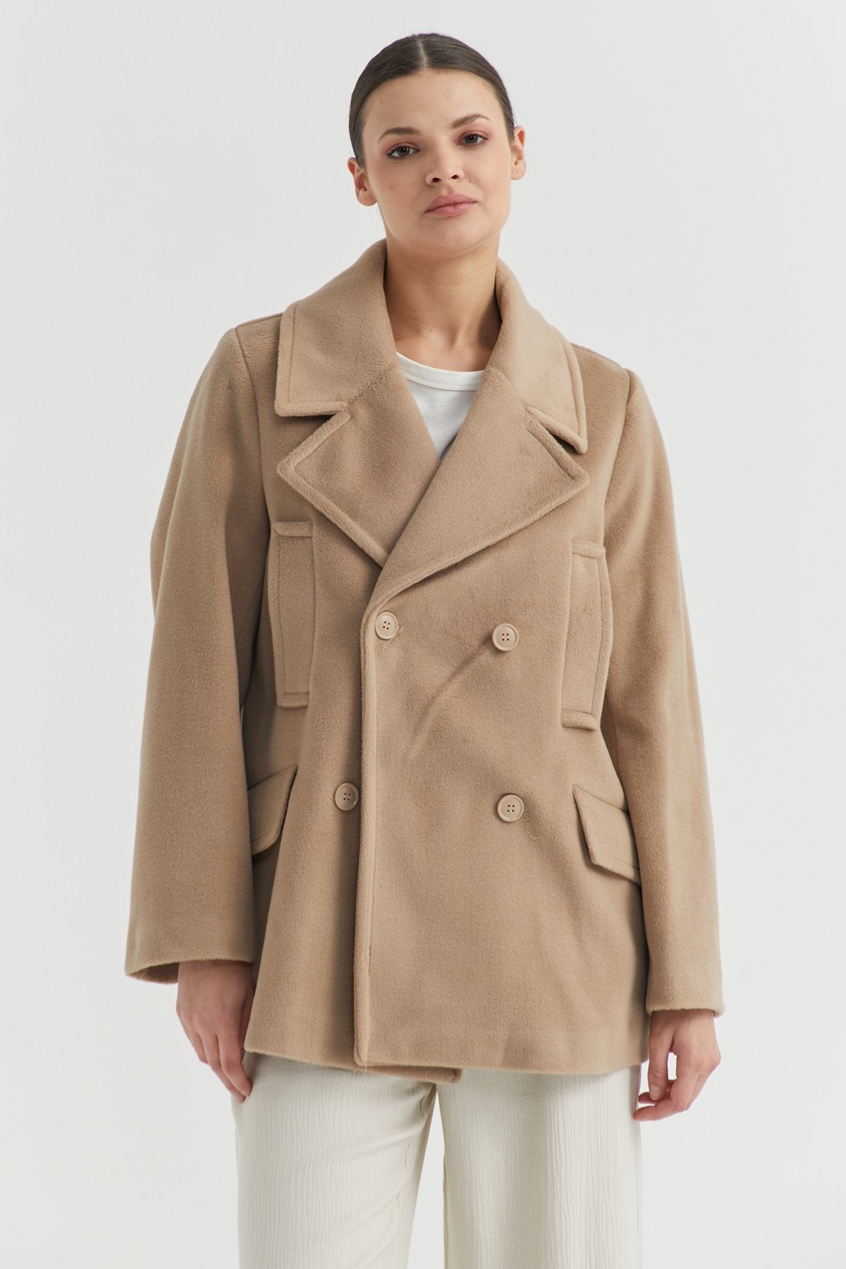 Women's Short Cashmere Coat