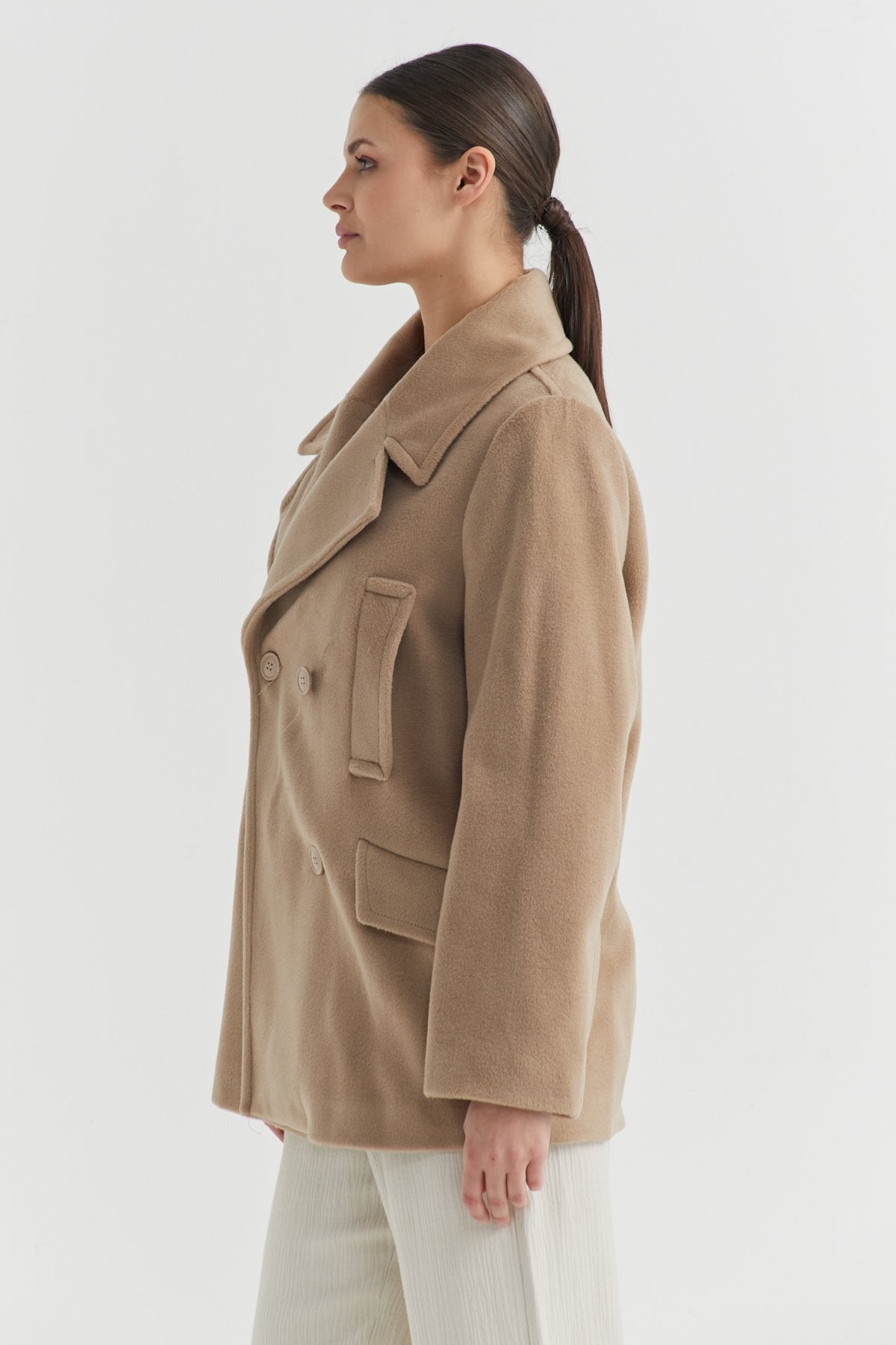 Women's Short Cashmere Coat